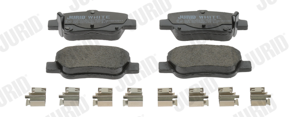 Set placute frana,frana disc 572627JC JURID