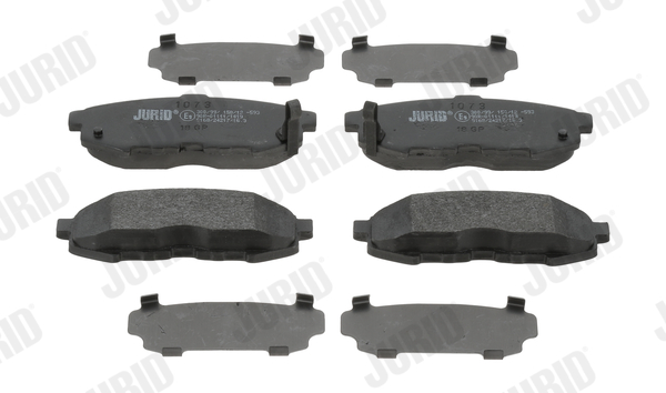 set placute frana,frana disc 572630J JURID