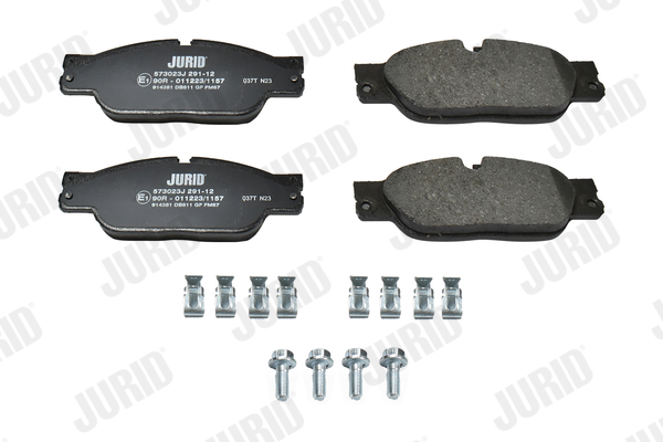 set placute frana,frana disc 573023J JURID