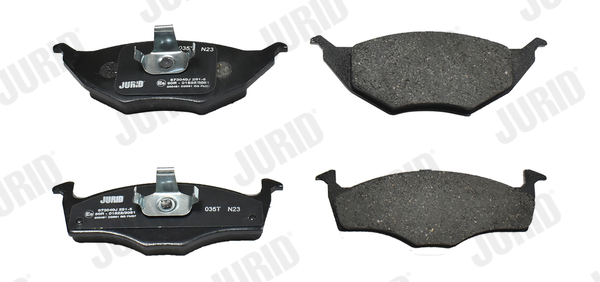 set placute frana,frana disc 573040J JURID