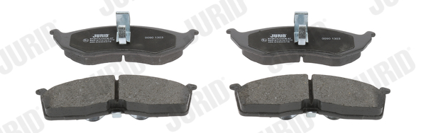 set placute frana,frana disc 573072J JURID