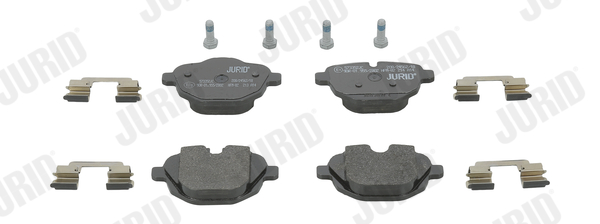 Set placute frana,frana disc 573352JC JURID