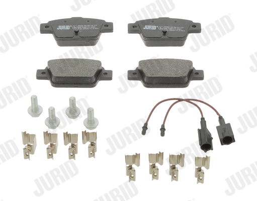 set placute frana,frana disc 573421J JURID