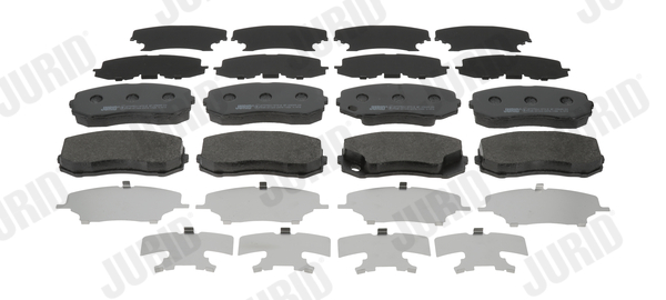 Set placute frana,frana disc 573752J JURID