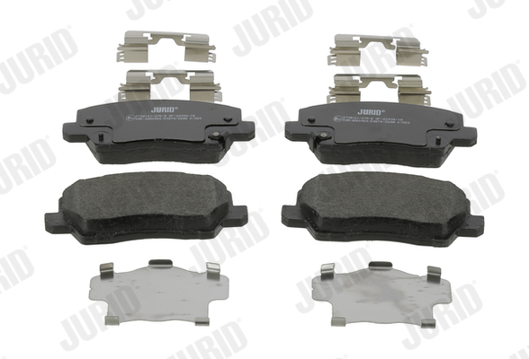 set placute frana,frana disc 573812J JURID