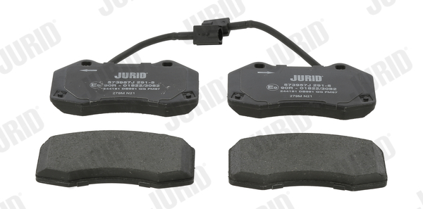 set placute frana,frana disc 573957J JURID