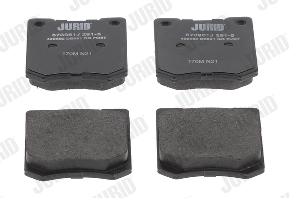 Set placute frana,frana disc 573961J JURID