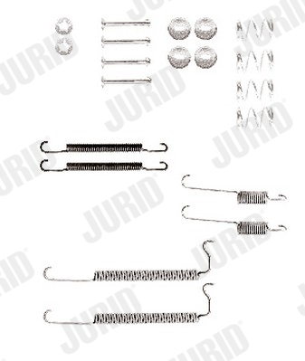 Set accesorii, sabot de frana 771067J JURID