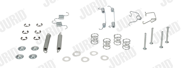 Set accesorii, sabot de frana 771104J JURID