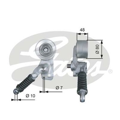 Intinzator curea, curea distributie 38604 GATES-AU