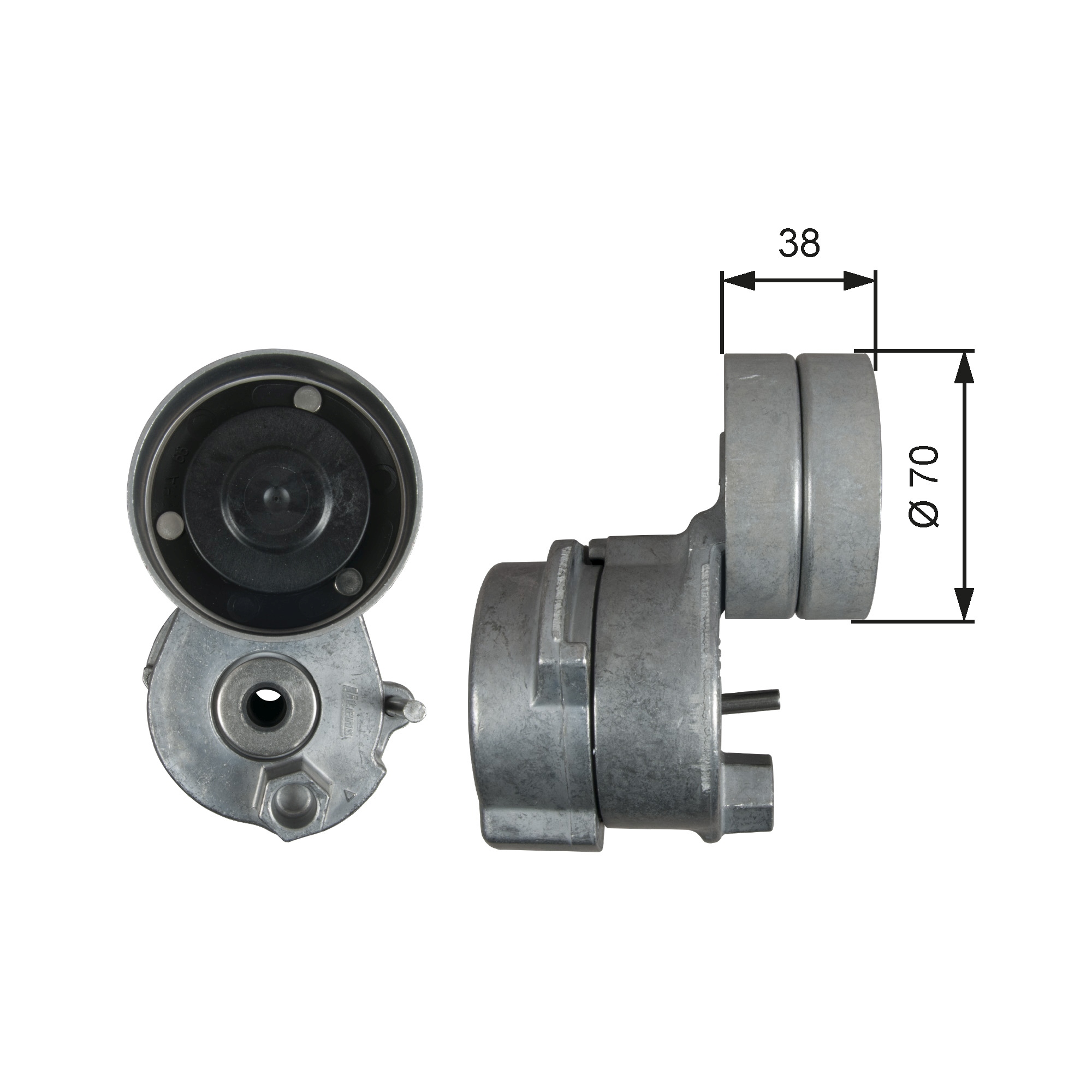 Intinzator curea, curea distributie 38680 GATES-AU