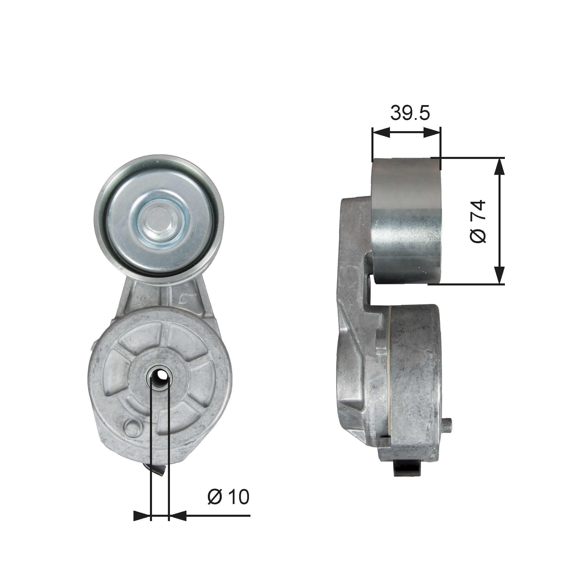 Intinzator curea, curea distributie 38707 GATES-AU