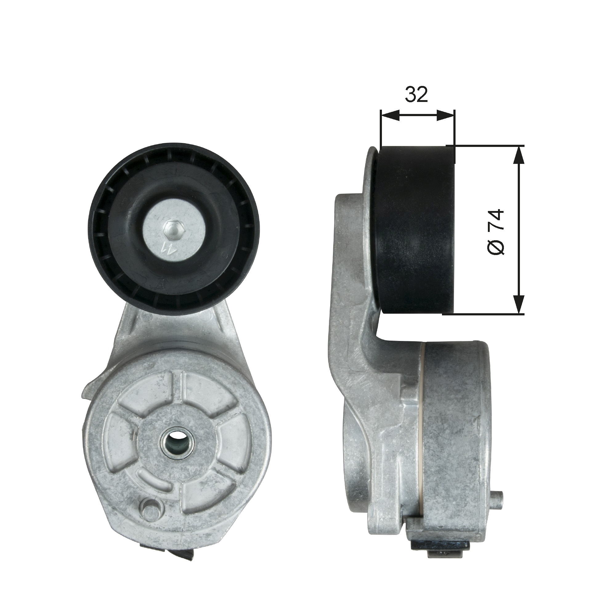 Intinzator curea, curea distributie 38710 GATES-AU