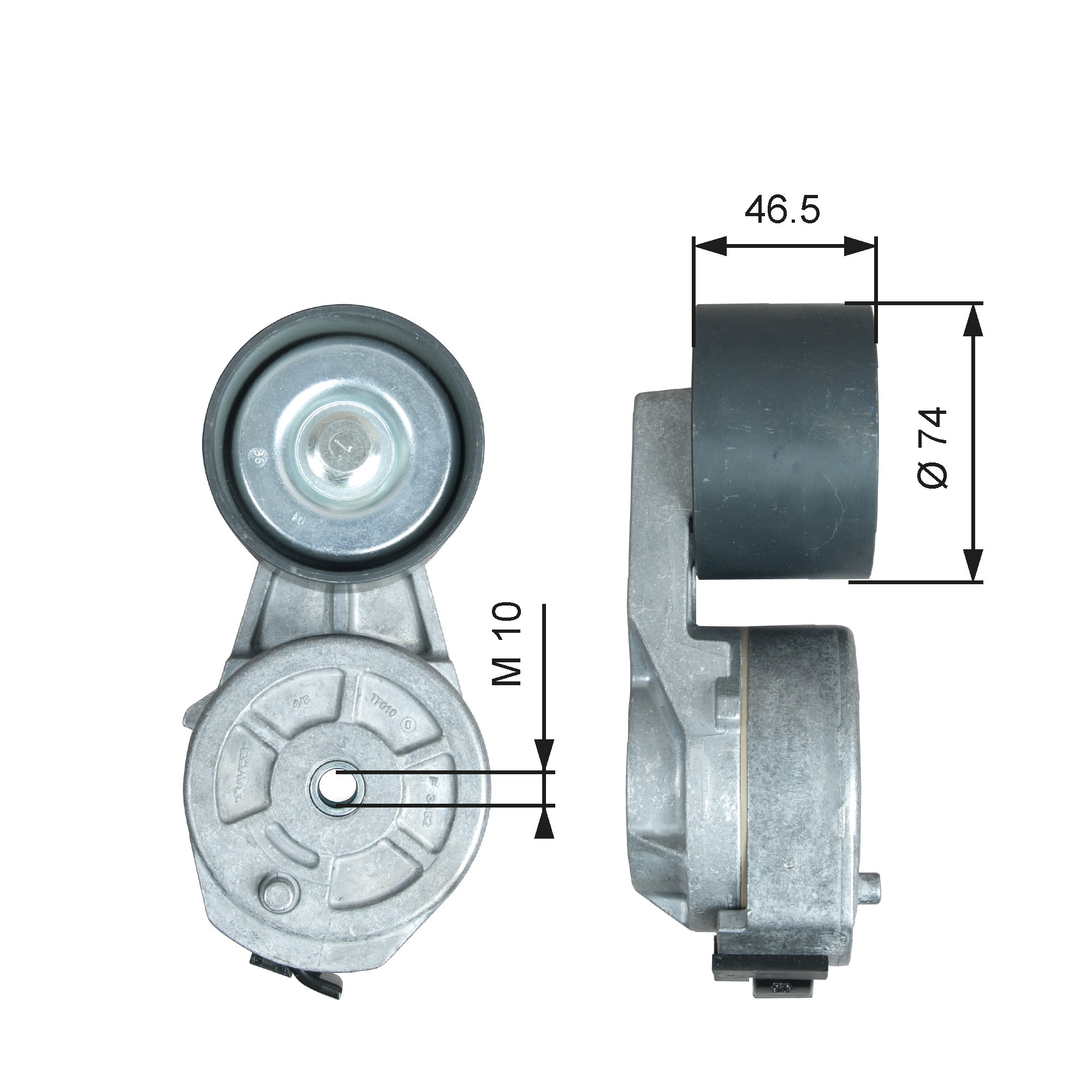 Intinzator curea, curea distributie 38729 GATES-AU