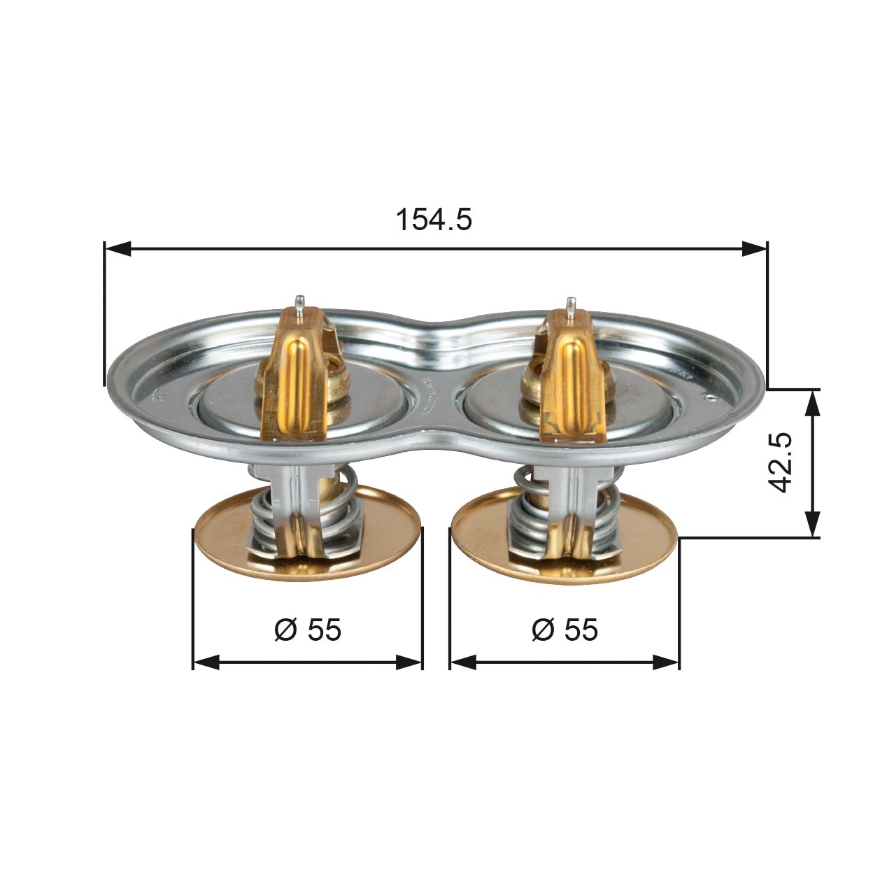 Termostat,lichid racire TH5197580G1 GATES-AU