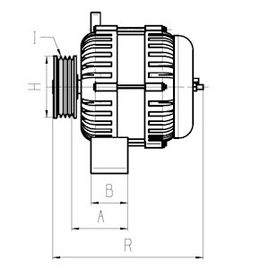 Generator / Alternator 116660 HC-Cargo