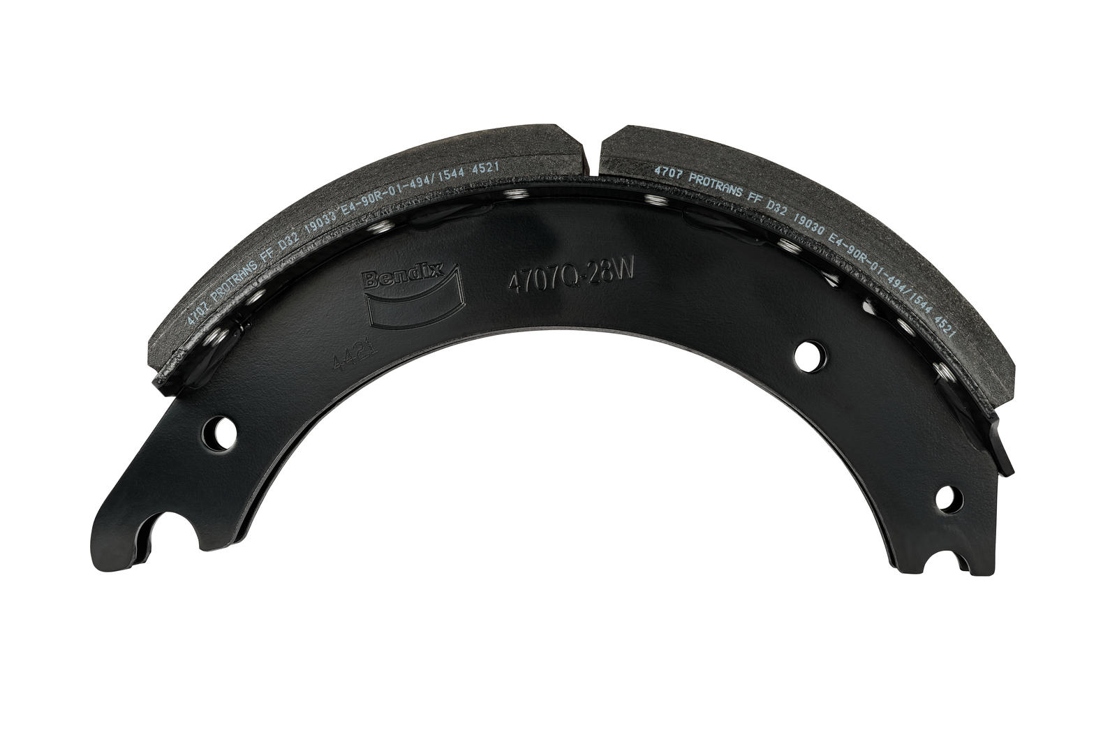 Set saboti frana B4707 PT QP Riveted K BENDIX-AU