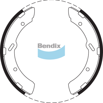 Set saboti frana CBS1562 BENDIX-AU