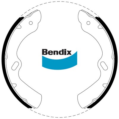 Set saboti frana CBS1663 BENDIX-AU