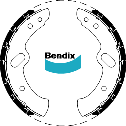 Set saboti frana CBS5069 BENDIX-AU