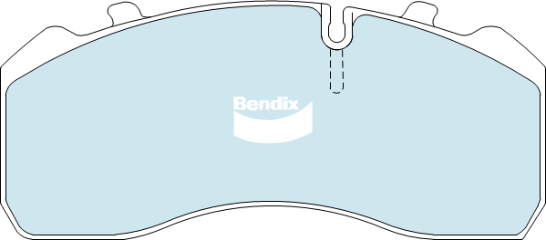 Set placute frana,frana disc CVP036 PTHD BENDIX-AU