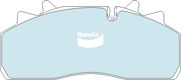 Set placute frana,frana disc CVP090 PT BENDIX-AU