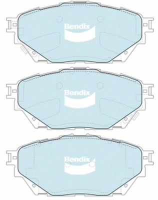 Set placute frana,frana disc CVP2423 PTHD BENDIX-AU