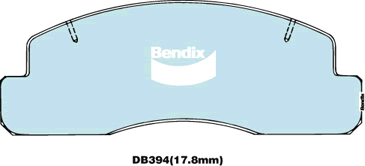 Set placute frana,frana disc CVP394 PTHD BENDIX-AU