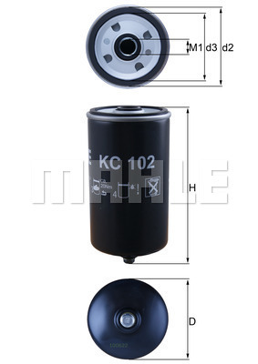 Filtru combustibil WG1104014 WILMINK GROUP