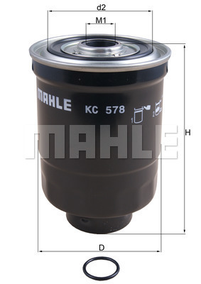 Filtru combustibil WG1724280 WILMINK GROUP