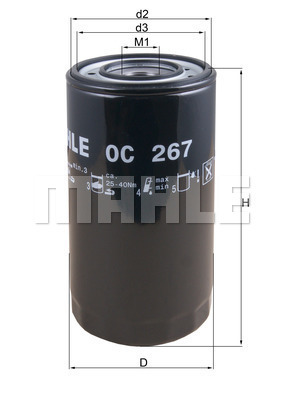 Filtru ulei WG1217092 WILMINK GROUP