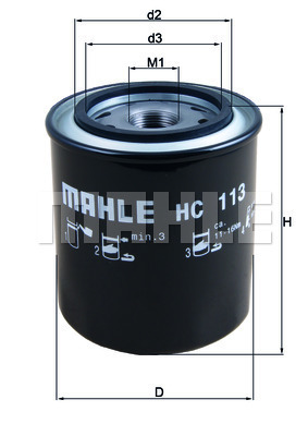 Filtru hidraulic, cutie de viteze automata WG1214691 WILMINK GROUP