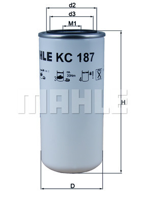 Filtru combustibil WG1214768 WILMINK GROUP