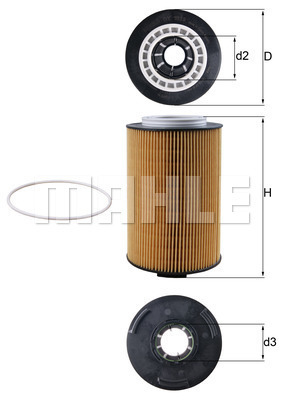 Filtru ulei WG1426440 WILMINK GROUP