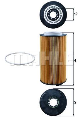 Filtru ulei WG1719696 WILMINK GROUP