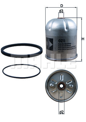 Filtru ulei WG1217502 WILMINK GROUP