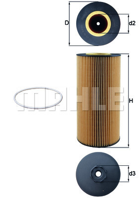 Filtru ulei WG2260344 WILMINK GROUP