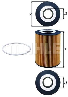 Filtru ulei WG1217369 WILMINK GROUP