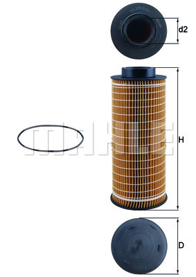 Filtru ulei WG1217383 WILMINK GROUP