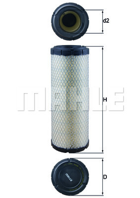 Filtru aer WG1215856 WILMINK GROUP