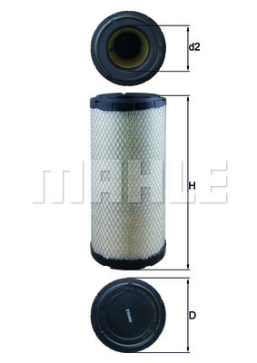 Filtru aer WG1215857 WILMINK GROUP