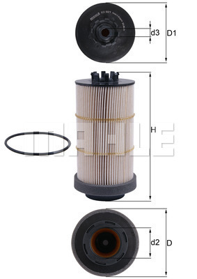 Filtru combustibil WG1719668 WILMINK GROUP