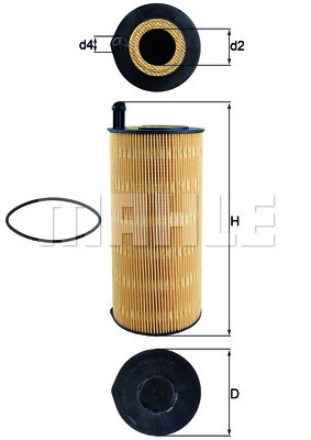 Filtru ulei WG1217422 WILMINK GROUP