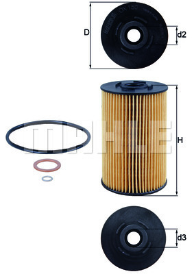 Filtru ulei WG1217284 WILMINK GROUP