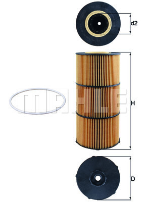 Filtru ulei WG1217484 WILMINK GROUP