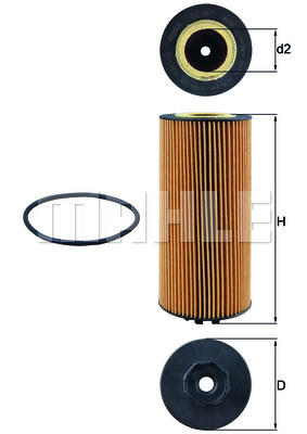 Filtru ulei WG1426463 WILMINK GROUP