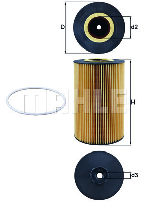 Filtru ulei WG1217424 WILMINK GROUP