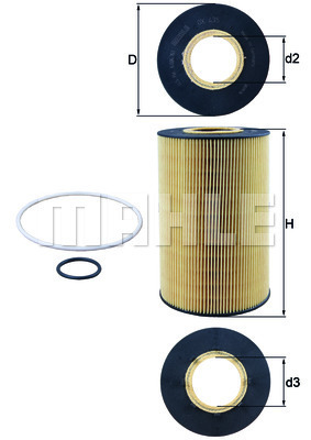 Filtru ulei WG1217428 WILMINK GROUP