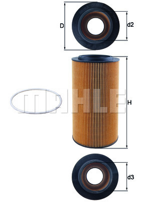 Filtru ulei WG1217450 WILMINK GROUP
