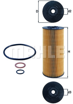 Filtru ulei WG1217277 WILMINK GROUP